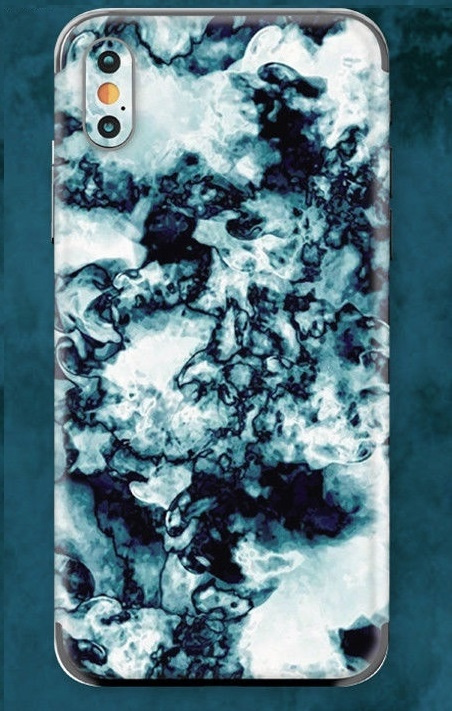 Skin for iPhone 7/8/SE(2nd), Cloudy - Dark Blue in the group SMARTPHONE & TABLETS / Phone cases / Apple / iPhone 7 / Cases at TP E-commerce Nordic AB (38-29191)