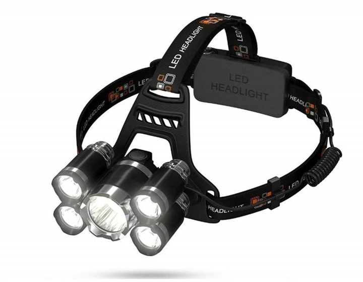 High power, Headlamp 1 XML T6, 4 XPE, 890LM, 7000 - 7500K in the group Sport, leisure & Hobby / Flashlights & Head lamps / Headlamps at TP E-commerce Nordic AB (38-29260)