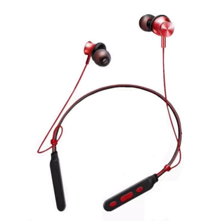 M8 Headset Sport Trådlös - Röd in the group HOME ELECTRONICS / Audio & Picture / Headphones & Accessories / Headphones at TP E-commerce Nordic AB (38-29314)