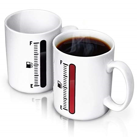 Heat Changing Mug - Tank Gauge in the group HOME, HOUSEHOLD & GARDEN / Kitchen utensils / Other kitchen tools at TP E-commerce Nordic AB (38-29369)