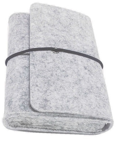 Case in felt for Laptop charger - Light gray in the group COMPUTERS & PERIPHERALS / Laptops & accessories / Computer bags / Up to 12 inches at TP E-commerce Nordic AB (38-29454)