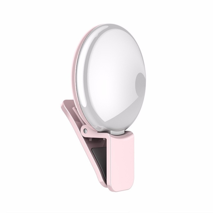 Selfie Light Clip - Pink in the group SMARTPHONE & TABLETS / Other accessories / Gadgets at TP E-commerce Nordic AB (38-29486)
