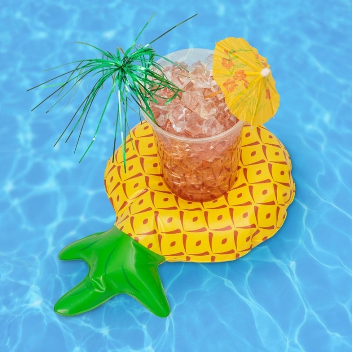 Uppblåsbar Mugghållare - Ananas in the group TOYS, KIDS & BABY PRODUCTS / Outdoor toys / Bath toys at TP E-commerce Nordic AB (38-29492)