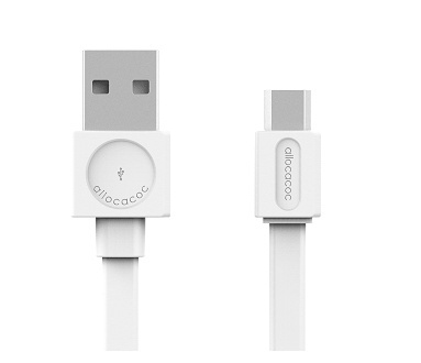 Allocacoc Trasselfri, Micro-USB kabel, 1,5m in the group SMARTPHONE & TABLETS / Chargers & Cables / Cables / Cables microUSB at TP E-commerce Nordic AB (38-29736)