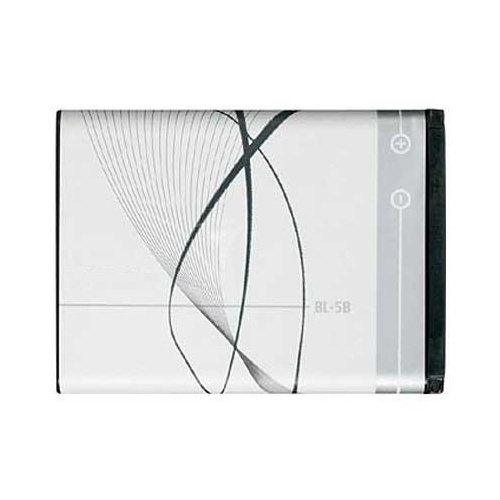 Batteri till Nokia, BL-5B (900 mAh) in the group SMARTPHONE & TABLETS / Other accessories / Mobile phone batteries at TP E-commerce Nordic AB (38-3024)