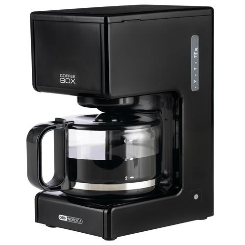 OBH Nordica Kaffebryggare Svart 2373 (51012373) in the group HOME, HOUSEHOLD & GARDEN / Household appliances / Coffee makers and accessories / Drip coffee makers at TP E-commerce Nordic AB (38-30422)
