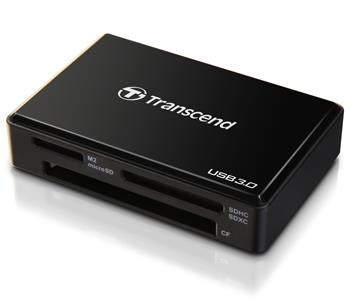 Transcend Multiläsare F8 USB 3.0 Svart (TS-RDF8K) in the group HOME ELECTRONICS / Storage media / Memory card reader at TP E-commerce Nordic AB (38-32581)