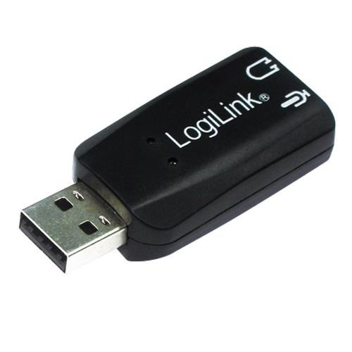 LogiLink USB-ljudkort 2-kanals stereo (UA0053) in the group COMPUTERS & PERIPHERALS / Computer accessories / External sound cards at TP E-commerce Nordic AB (38-32643)