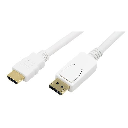 LogiLink Display Port -> HDMI 2m (CV0055) in the group COMPUTERS & PERIPHERALS / Computer cables / DisplayPort / Cables at TP E-commerce Nordic AB (38-32670)