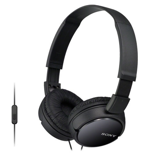 Sony Headset MDR-ZX110AP Svart (MDRZX110APB.CE7) in the group COMPUTERS & PERIPHERALS / Computer accessories / Headset at TP E-commerce Nordic AB (38-33181)