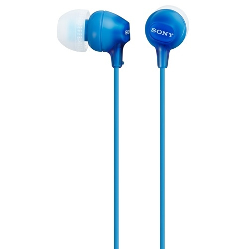 Sony Hörlurar in-ear MDR-EX15 Blå (MDREX15LPLI.AE) in the group HOME ELECTRONICS / Audio & Picture / Headphones & Accessories / Headphones at TP E-commerce Nordic AB (38-33240)