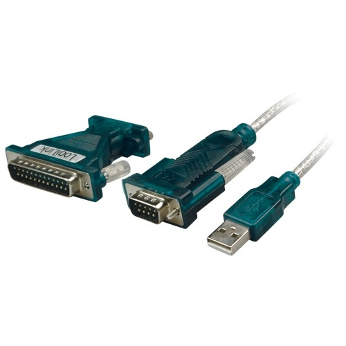LogiLink USB-kabel -> Seriell-adapter (UA0042A) in the group COMPUTERS & PERIPHERALS / Computer cables / USB / USB-A / Adapters at TP E-commerce Nordic AB (38-33613)