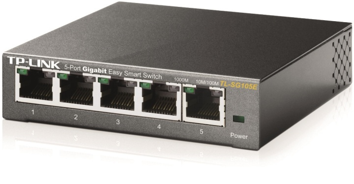 TP-Link nätverksswitch 5x10/100/1000Mbps RJ45, VLAN, QoS, IGMP in the group COMPUTERS & PERIPHERALS / Network / Switches at TP E-commerce Nordic AB (38-35299)