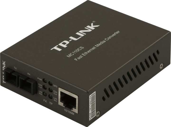 TP-LINK, Fiber SC singlemode - TP(RJ45), 10/100 Mbps, 20 km in the group COMPUTERS & PERIPHERALS / Network / Media Converters at TP E-commerce Nordic AB (38-35322)