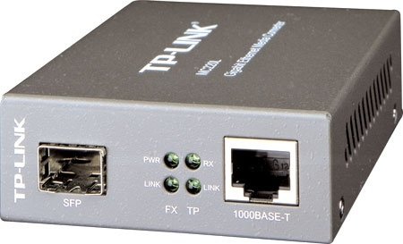 TP-LINK, Fiber SFP - TP(RJ45), 1000 Mbps, 15km in the group COMPUTERS & PERIPHERALS / Network / Media Converters at TP E-commerce Nordic AB (38-35325)