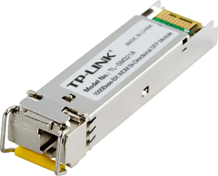 TP-LINK, Gigabit interface konverter(Mini GBIC), singlemode LC BX 10km in the group COMPUTERS & PERIPHERALS / Network / Media Converters at TP E-commerce Nordic AB (38-35328)