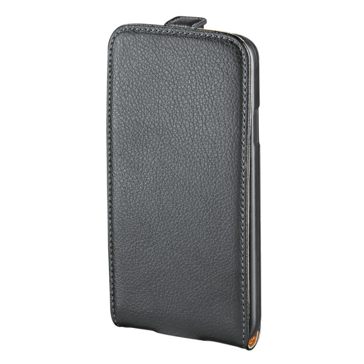 Hama Mobilväska Flip-Front iPhone6 Plus Läder Svart in the group SMARTPHONE & TABLETS / Phone cases / Apple / iPhone 6 Plus/6S Plus / Wallet Case at TP E-commerce Nordic AB (38-36146)