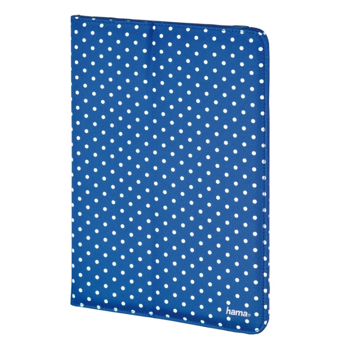 HAMA PolkaDot Tablet cover 10,1 blue in the group SMARTPHONE & TABLETS / Tablet cases / Universal protection at TP E-commerce Nordic AB (38-36238)
