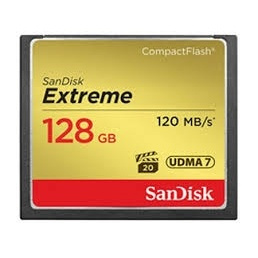 SanDisk Minneskort CF Extreme 128GB 120MB/s UDMA7 in the group HOME ELECTRONICS / Storage media / Memory cards / Compact Flash at TP E-commerce Nordic AB (38-36423)