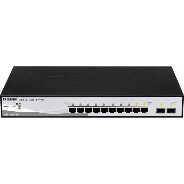 D-Link 8-port 10/100/1000 Gigabit Smart Switch in the group COMPUTERS & PERIPHERALS / Network / Switches at TP E-commerce Nordic AB (38-36803)