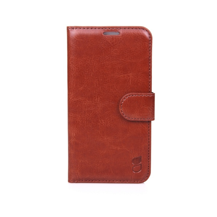 GEAR Wallet Case Brown - Samsung S6 in the group SMARTPHONE & TABLETS / Phone cases / Samsung at TP E-commerce Nordic AB (38-37884)