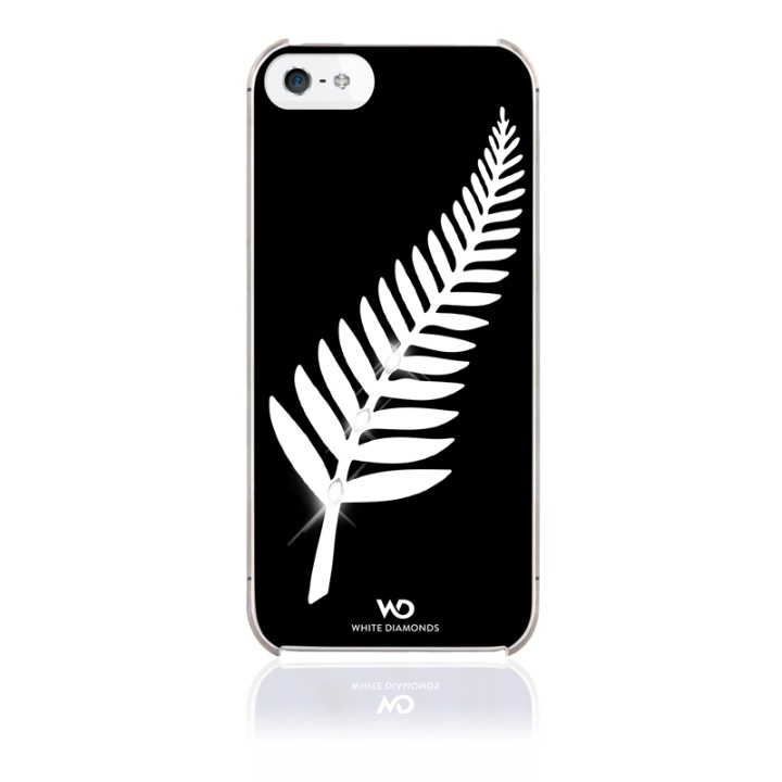 White Diamonds Silver Fern Mobile Phone Cove r for Apple iPhone 5/5s, silve in the group SMARTPHONE & TABLETS / Phone cases / Apple / iPhone 5/5S/SE / Cases at TP E-commerce Nordic AB (38-38794)