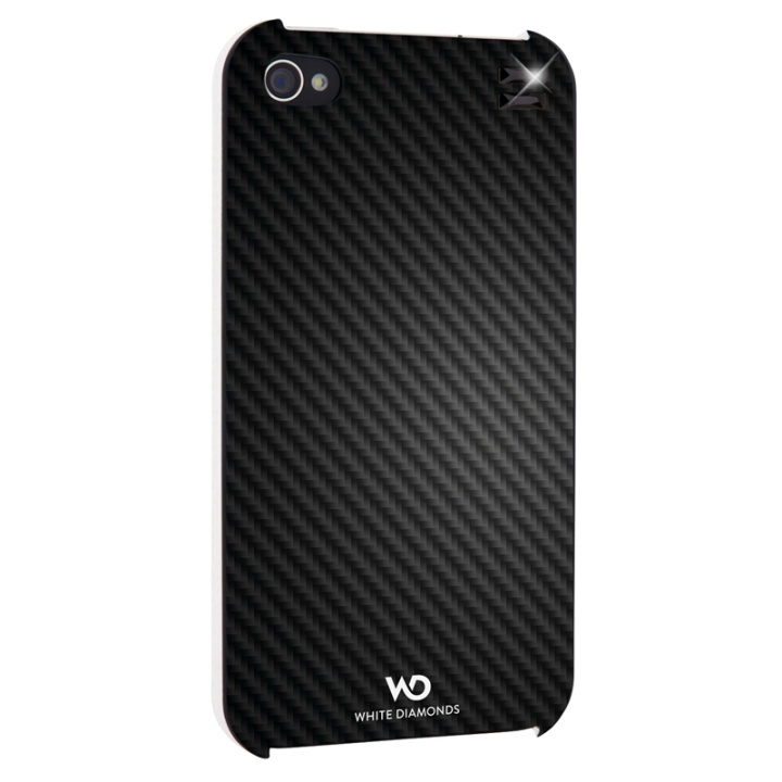 White Diamonds Focus Mobile Phone Cover for Apple iPhone 4/4S, black in the group SMARTPHONE & TABLETS / Phone cases / Apple / iPhone 4/4S / Cases at TP E-commerce Nordic AB (38-38804)