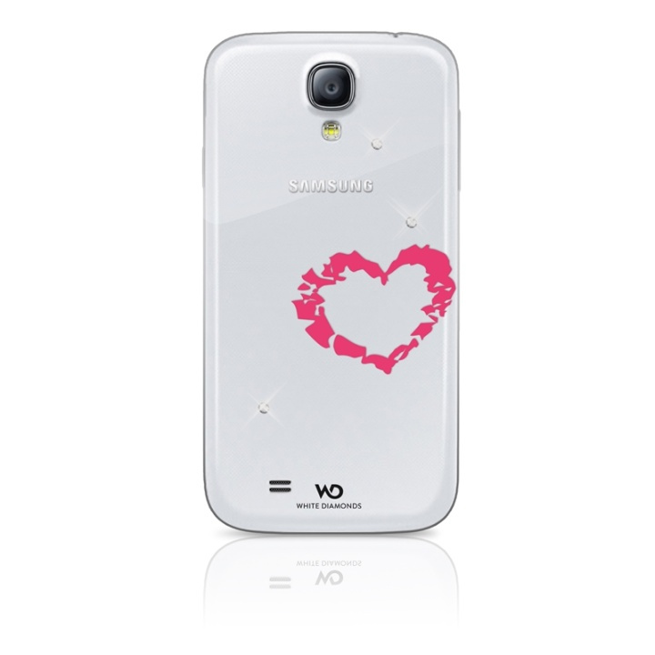 White Diamonds Mobile Phone Cover Samsung S4 Lipstick Heart Rosa in the group SMARTPHONE & TABLETS / Phone cases / Samsung at TP E-commerce Nordic AB (38-38829)