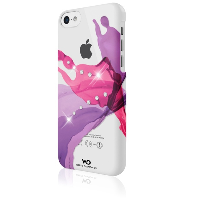 White Diamonds Liquids Mobile Phone Cover fo r Apple iPhone 5c, pink in the group SMARTPHONE & TABLETS / Phone cases / Apple / iPhone 5C / Cases at TP E-commerce Nordic AB (38-38834)