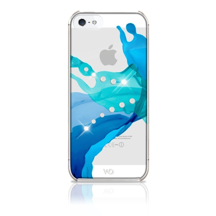 White Diamonds Liquids Mobile Phone Cover fo r Apple iPhone 5/5s, blue in the group SMARTPHONE & TABLETS / Phone cases / Apple / iPhone 5/5S/SE / Cases at TP E-commerce Nordic AB (38-38840)