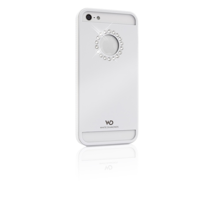 White Diamonds WHITE-DIAMONDS Skal Metal iPhone 5/5s/SE Flower Vit in the group SMARTPHONE & TABLETS / Phone cases / Apple / iPhone 5/5S/SE / Cases at TP E-commerce Nordic AB (38-38848)