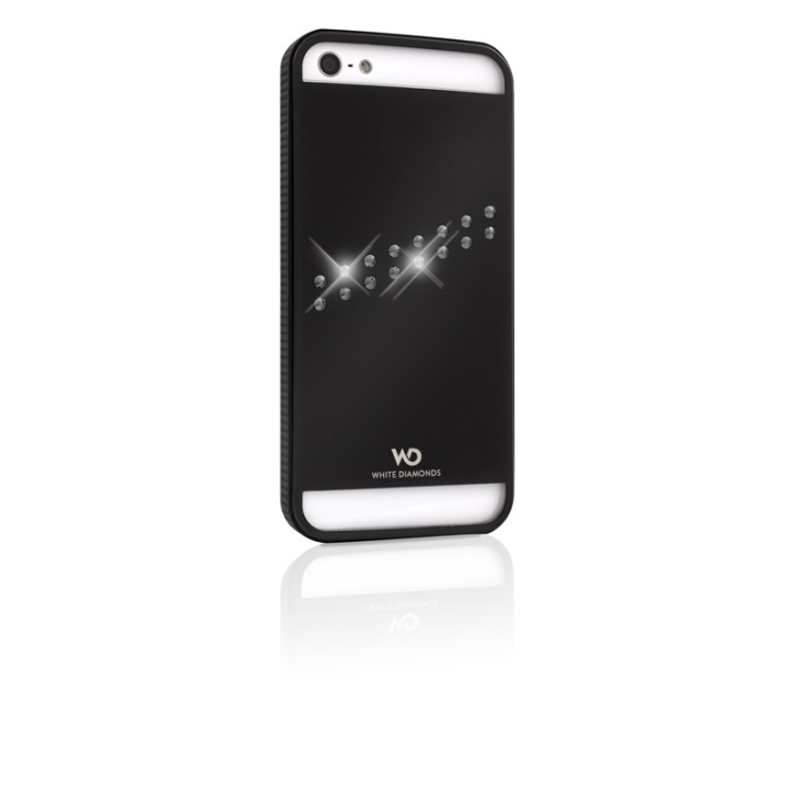 White Diamonds WHITE-DIAMONDS Skal Metal iPhone 5/5s/SE Stream Svart in the group SMARTPHONE & TABLETS / Phone cases / Apple / iPhone 5/5S/SE / Cases at TP E-commerce Nordic AB (38-38852)