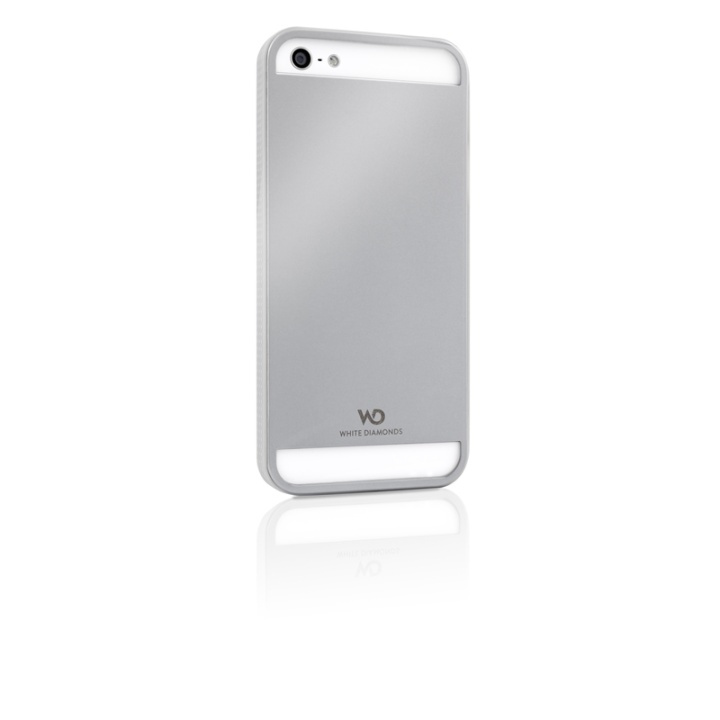 White Diamonds WHITE-DIAMONDS Skal Metal iPhone 5/5s/SE Silver in the group SMARTPHONE & TABLETS / Phone cases / Apple / iPhone 5/5S/SE / Cases at TP E-commerce Nordic AB (38-38855)
