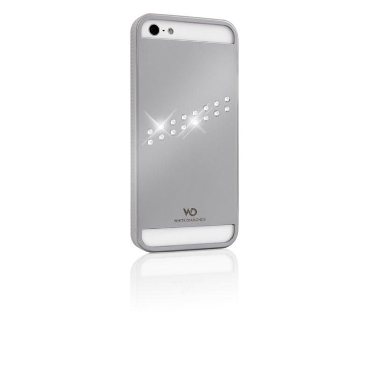 White Diamonds WHITE-DIAMONDS Skal Metal iPhone 5/5s/SE Stream Silver in the group SMARTPHONE & TABLETS / Phone cases / Apple / iPhone 5/5S/SE / Cases at TP E-commerce Nordic AB (38-38856)