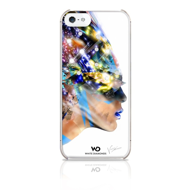 White Diamonds Nafrotiti Mobile Phone Cover for Apple iPhone 5/5s, white in the group SMARTPHONE & TABLETS / Phone cases / Apple / iPhone 5/5S/SE / Cases at TP E-commerce Nordic AB (38-38865)