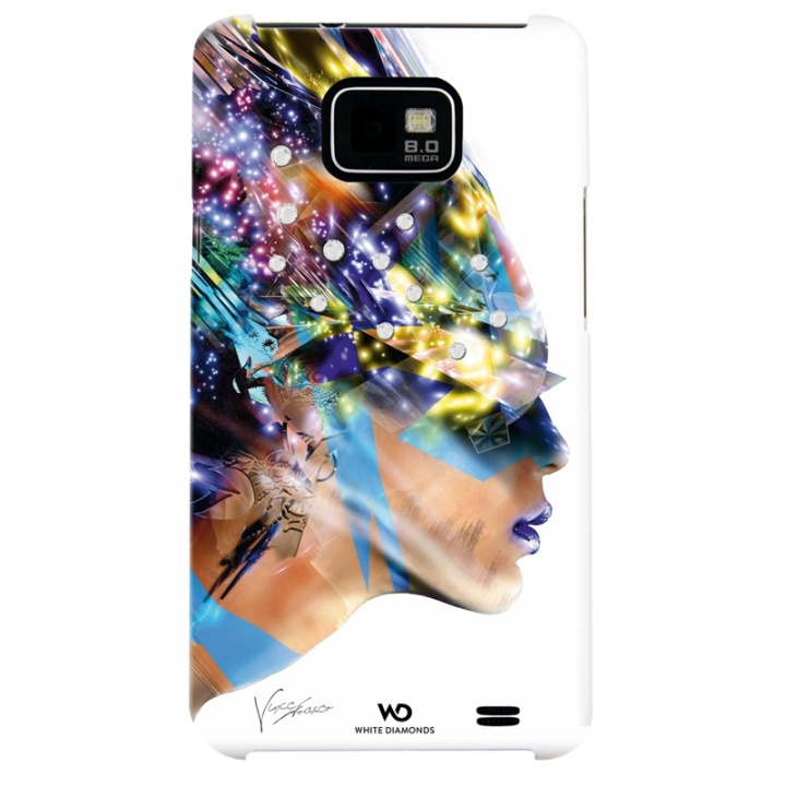 White Diamonds Nafrotiti Mobile Phone Cover for Samsung Gt-i9100 Galaxy S in the group SMARTPHONE & TABLETS / Phone cases / Samsung at TP E-commerce Nordic AB (38-38867)