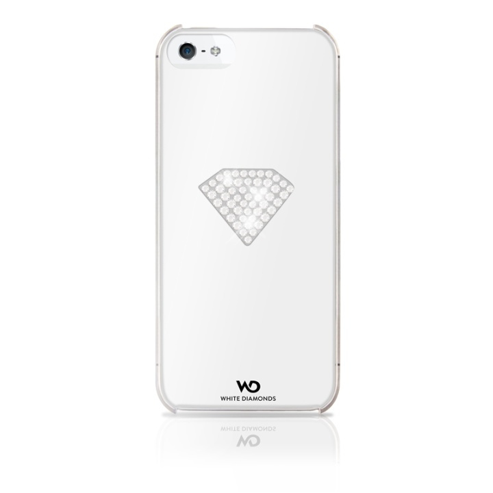 White Diamonds Rainbow Mobile Phone Cover fo r Apple iPhone 5/5s, white in the group SMARTPHONE & TABLETS / Phone cases / Apple / iPhone 5/5S/SE / Cases at TP E-commerce Nordic AB (38-38874)
