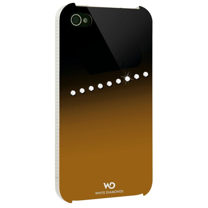 White Diamonds Sash Mobile Phone Cover for A pple iPhone 4/4S, golden in the group SMARTPHONE & TABLETS / Phone cases / Apple / iPhone 4/4S / Cases at TP E-commerce Nordic AB (38-38884)