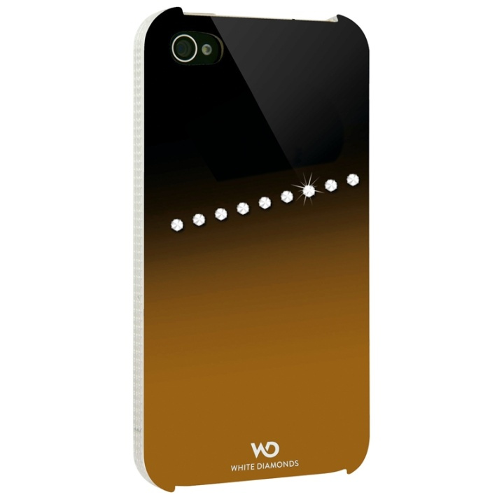 White Diamonds WHITE-DIAMONDS Sash Guld iPhone 4s Skal in the group SMARTPHONE & TABLETS / Phone cases / Apple / Older Apple models at TP E-commerce Nordic AB (38-38884)