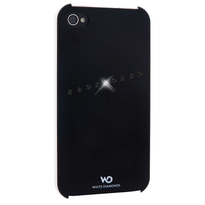 White Diamonds WHITE-DIAMONDS Sash Svart iPhone 4s Skal in the group SMARTPHONE & TABLETS / Phone cases / Apple / Older Apple models at TP E-commerce Nordic AB (38-38885)