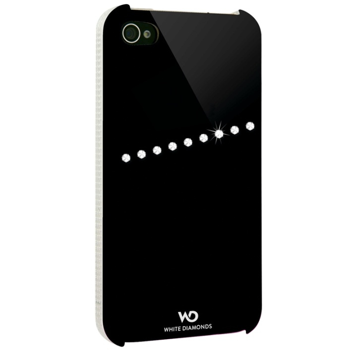 White Diamonds Sash Mobile Phone Cover for A pple iPhone 4/4S, crystal in the group SMARTPHONE & TABLETS / Phone cases / Apple / iPhone 4/4S / Cases at TP E-commerce Nordic AB (38-38891)
