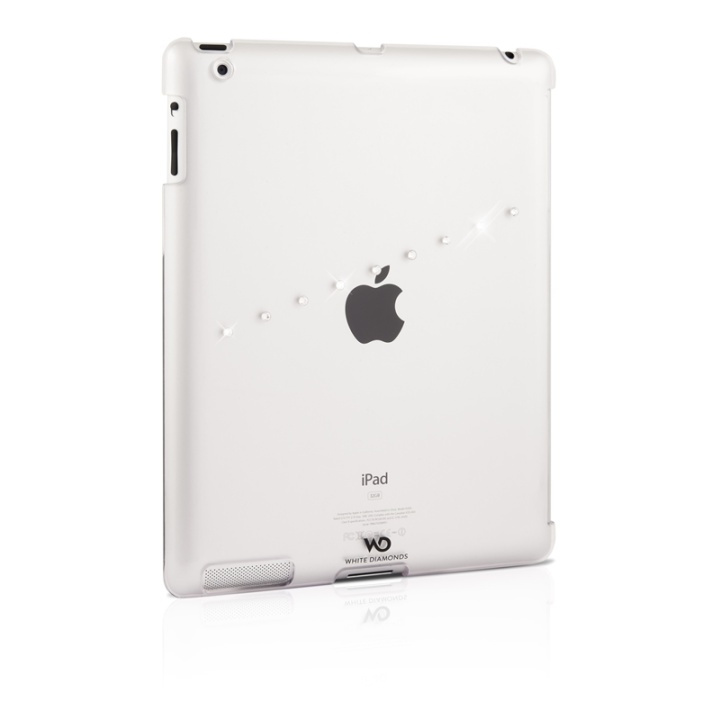White Diamonds Sash Cover for iPad 3rd/4th G eneration, white in the group SMARTPHONE & TABLETS / Tablet cases / Apple iPad at TP E-commerce Nordic AB (38-38892)