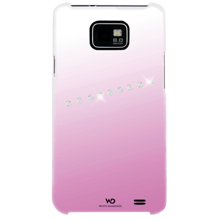 White Diamonds Sash Mobile Phone Cover for S amsung Gt-i9100 Galaxy S II, p in the group SMARTPHONE & TABLETS / Phone cases / Samsung at TP E-commerce Nordic AB (38-38894)