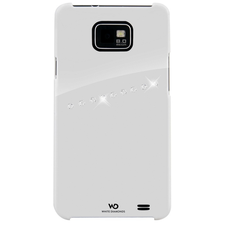 White Diamonds Sash Mobile Phone Cover for S amsung Gt-i9100 Galaxy S II, w in the group SMARTPHONE & TABLETS / Phone cases / Samsung at TP E-commerce Nordic AB (38-38896)