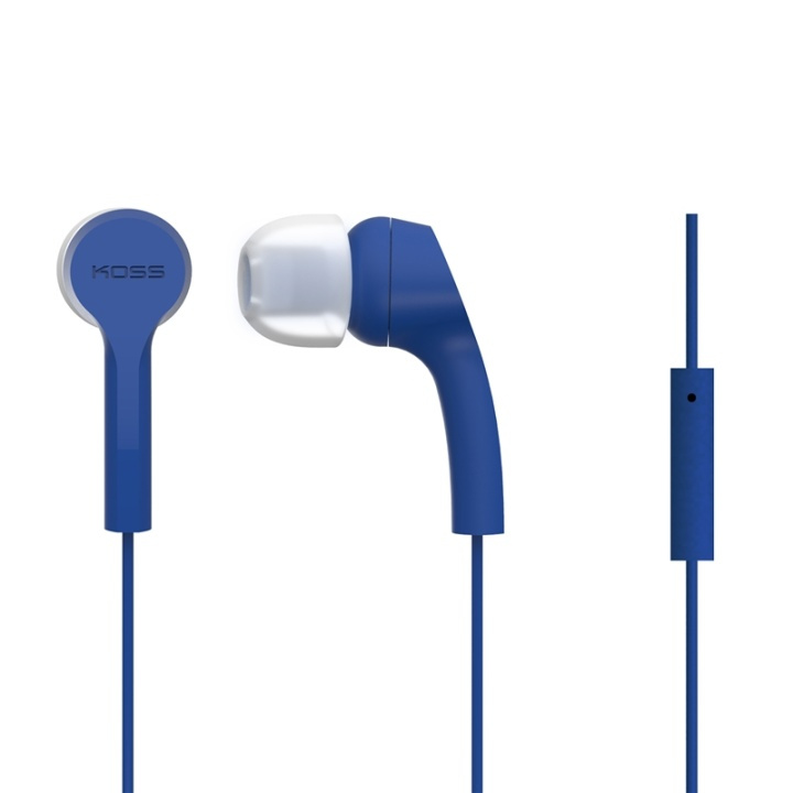 Koss Hörlur KEB9i In Ear Mic Blå in the group HOME ELECTRONICS / Audio & Picture / Headphones & Accessories / Headphones at TP E-commerce Nordic AB (38-39010)