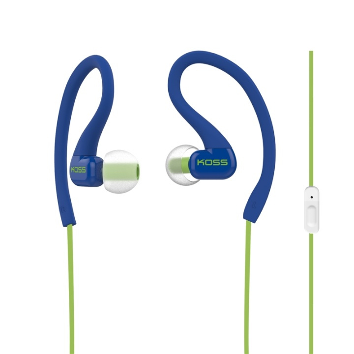Koss Earphones KSC32iB Blue In-Ear with one touch mic in the group HOME ELECTRONICS / Audio & Picture / Headphones & Accessories / Headphones at TP E-commerce Nordic AB (38-39015)