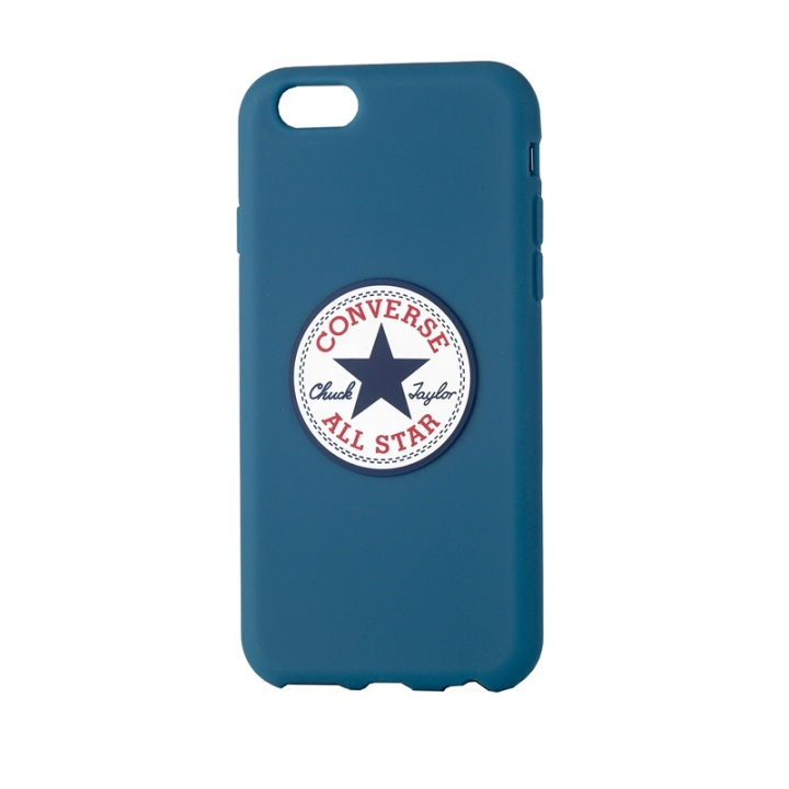 CONVERSE Case Silicone iPhone 6/7/8/SE Blue in the group SMARTPHONE & TABLETS / Phone cases / Apple / iPhone 6/6S / Cases at TP E-commerce Nordic AB (38-39067)
