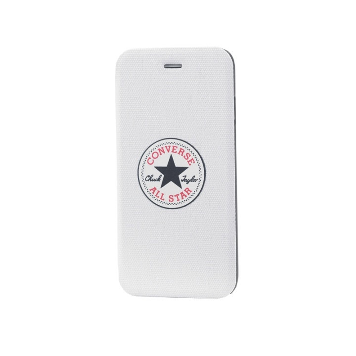 Converse Case Canvas iPhone 6/7/8/SE White in the group SMARTPHONE & TABLETS / Phone cases / Apple / iPhone 6/6S / Wallet Case at TP E-commerce Nordic AB (38-39069)