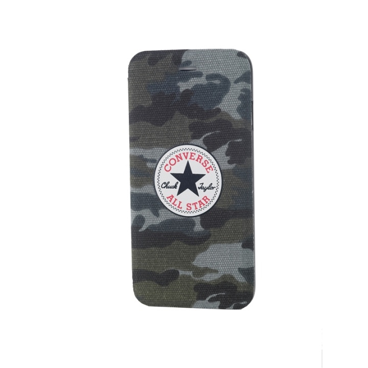CONVERSE Case Canvas iPhone 6/7/8/SE Camo in the group SMARTPHONE & TABLETS / Phone cases / Apple / iPhone 6/6S / Wallet Case at TP E-commerce Nordic AB (38-39073)