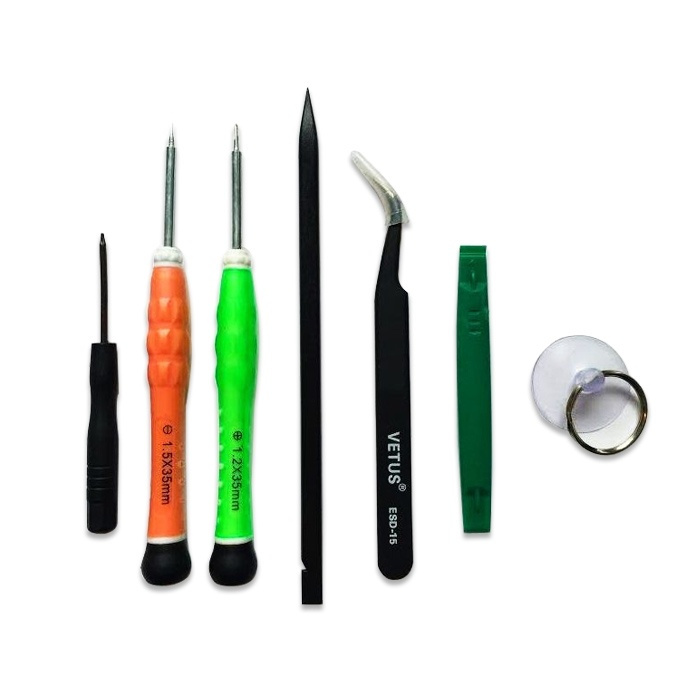 IPhone 3/4/5/6/7 repair/display replacement tool kit, 7 pieces in the group SMARTPHONE & TABLETS / Other accessories / Tools at TP E-commerce Nordic AB (38-39242)